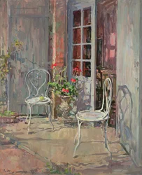 Terrace Chairs, Chateau de Mocques